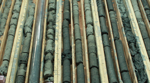 core samples